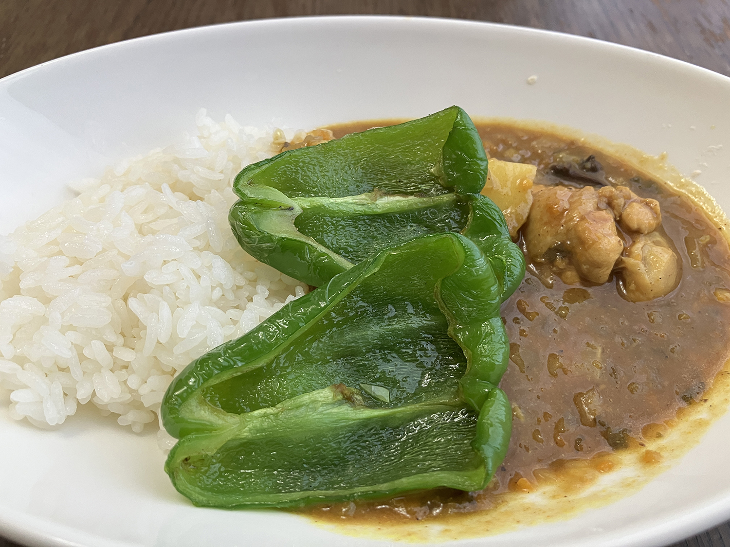 完成した「ケララカレー」の画像