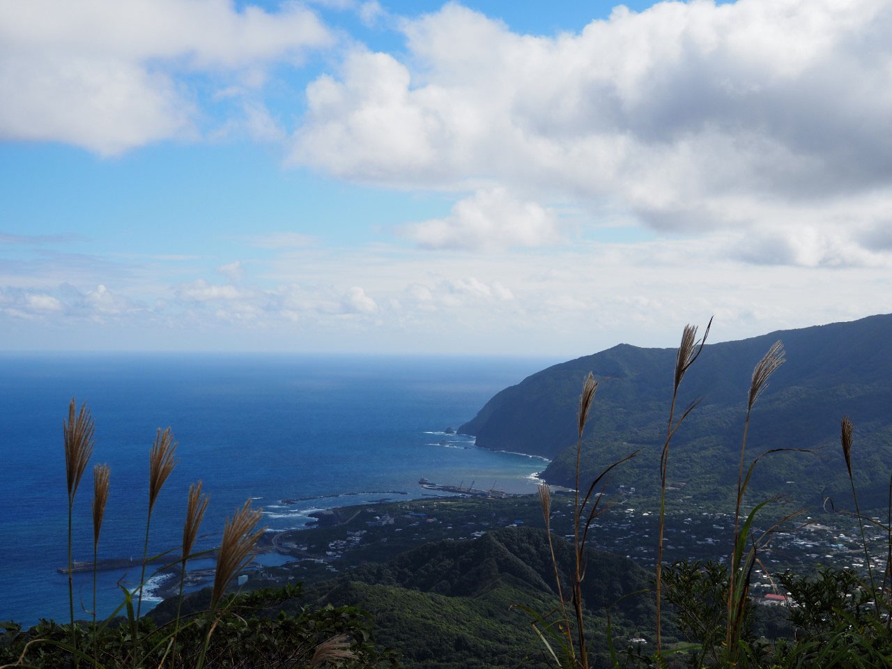 八丈島の景観