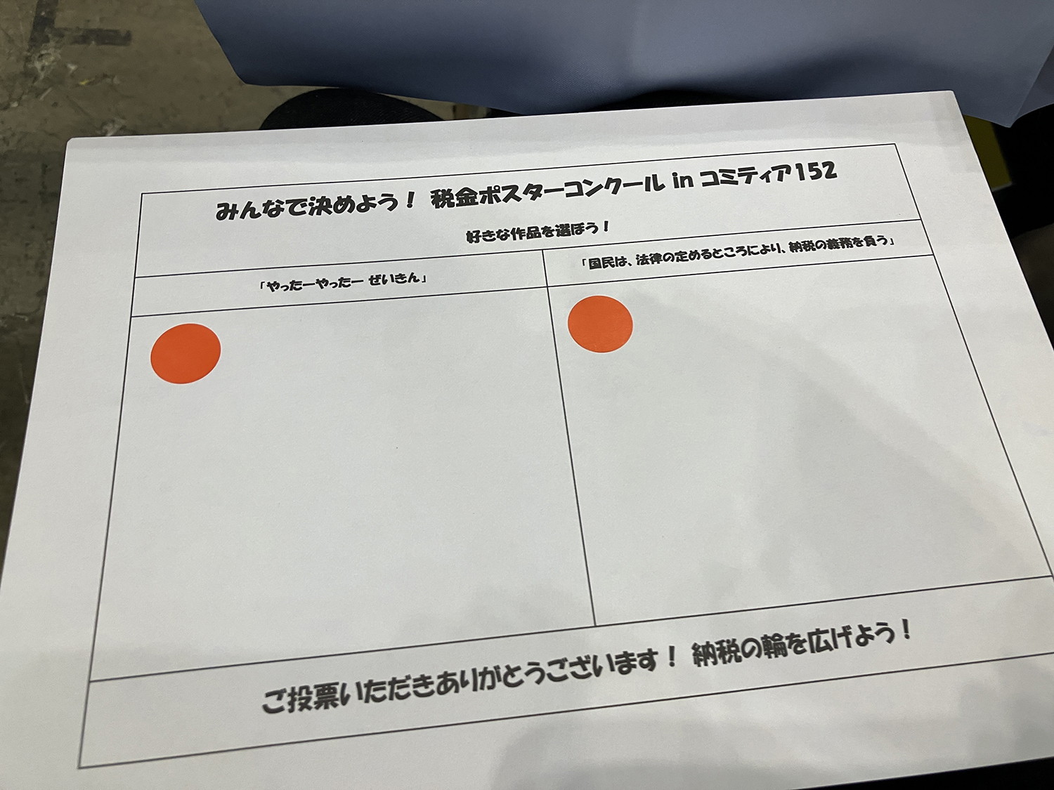 投票ボード